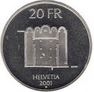 20 Francs (Mustair Cloister)