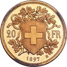 20 Francs (Pattern)