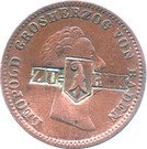 1 Kreuzer (Counterstamped)