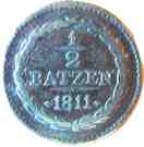 ½ Batzen