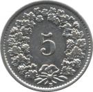5 Rappen (magnetic)