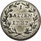 1 Batzen -Joseph Sigismund