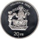 20 Francs (Saint Gallen Cloister)