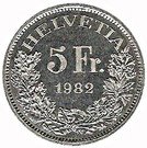 5 Francs (Gotthard Railway)