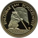 1000 Francs Token (Shooting Festival)