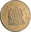 1000 Schillings (Canonization of Pope John XXIII and Pope John Paul II)
