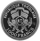 1000 Francs CFA (Lion)