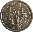 1 Franc - Territoire du Togo