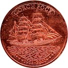 500 Francs CFA (Gorch Fock; copper)