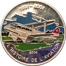 1000 Francs CFA (DeHavilland DH-89)
