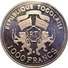 1000 Francs CFA (DeHavilland DH-89)