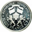 10 000 Francs CFA (General Gnassingbe Eyadema)