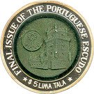 5 Tala - Elizabeth II (Portugese Escudo)