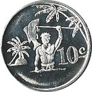 10 Cents - Elizabeth II (4th portrait; Set Issue)