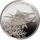 5 Dollars - Elizabeth II (Yellow Fin Tuna; Silver Bullion)