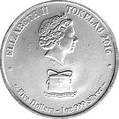 5 Dollars - Elizabeth II (4th Portrait; Hakula - Sailfish)
