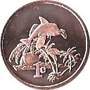 1 Cent - Elizabeth II (4th portrait; Set Issue)
