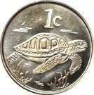 1 Cent - Elizabeth II (4th portrait)