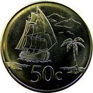 50 Cents - Elizabeth II (4th portrait)