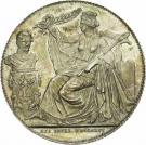2 Francs - Léopold I (French text; Anniversary of Inauguration)