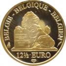 12½ Euro - Albert II (King Baudouin I - Dynasty Anniversary)