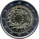 2 Euro (30 Years of EU Flag)