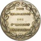 2 Francs - Léopold I (Dutch text; Anniversary of Inauguration)