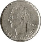 5 Francs - Léopold III (Dutch text)
