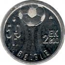 50 Francs - Albert II (Dutch text; European Football Championship)