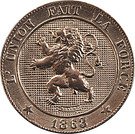 5 Centimes - Léopold I