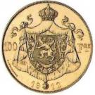 100 Francs - Albert I (dutch text; Pattern Strike)