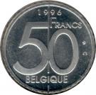 50 Francs - Albert II (French text)