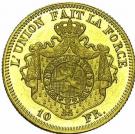 10 Francs - Léopold II
