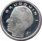1 Franc - Baudouin I (French text)