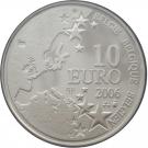 10 Euro - Albert II (Mines of Marcinelle Disaster - plated type)