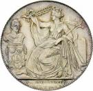 2 Francs - Léopold I (Dutch text; Anniversary of Inauguration)