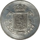 5 Francs - Léopold I (Pattern)