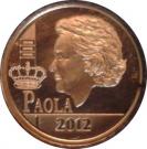 12½ Euro - Albert II (Queen Paola - Dynasty Anniversary)