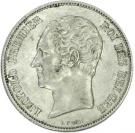 2½ Francs - Léopold I (small head)