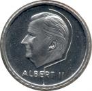 50 Francs - Albert II (French text)