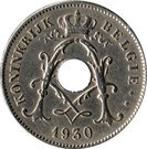 10 Centimes - Albert  I (Dutch text; with star)