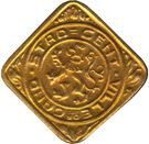 1 Frank - Albert I (Ghent - German Occupation Coinage)