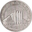 40 Francs - Léopold II (Brussels Exposition - Pattern Strike)