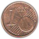 1 Euro Cent - Albert II (2nd type, 2nd portrait)