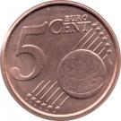 5 Euro Cent - Albert II (2nd type, 1st portrait)