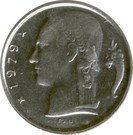 5 Francs - Baudouin I (French text)