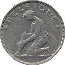 2 Francs - Albert I (French text)