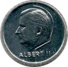 50 Francs - Albert II (Dutch text; European Football Championship)