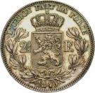 2½ Francs - Léopold I (large head)