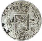 20 Centimes - Léopold I